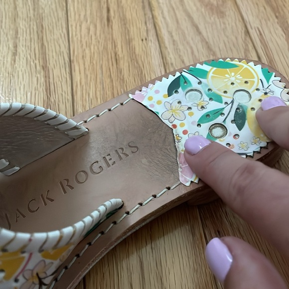 Jack Rogers Floral Sandals - Picture 4 of 6